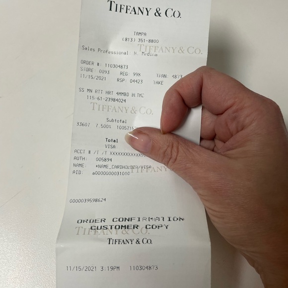 Return to Tiffany Silver Earrings & Bracelet Set - Picture 11 of 13